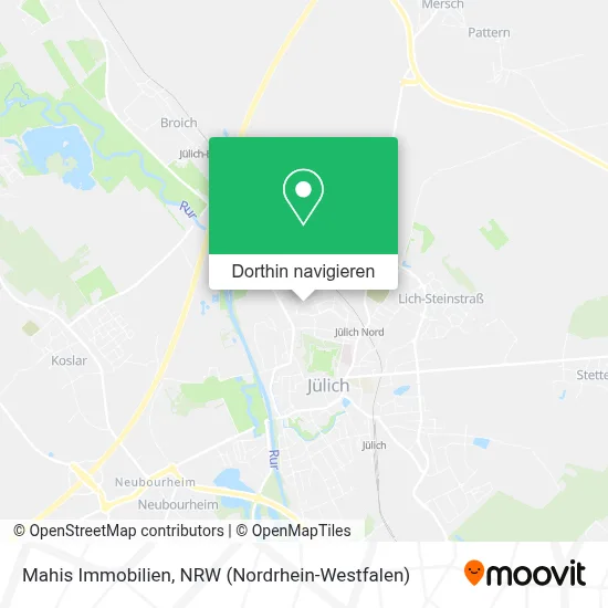 Mahis Immobilien Karte