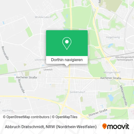 Abbruch Dratschmidt Karte