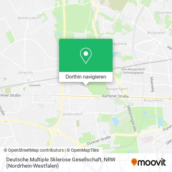 Deutsche Multiple Sklerose Gesellschaft Karte