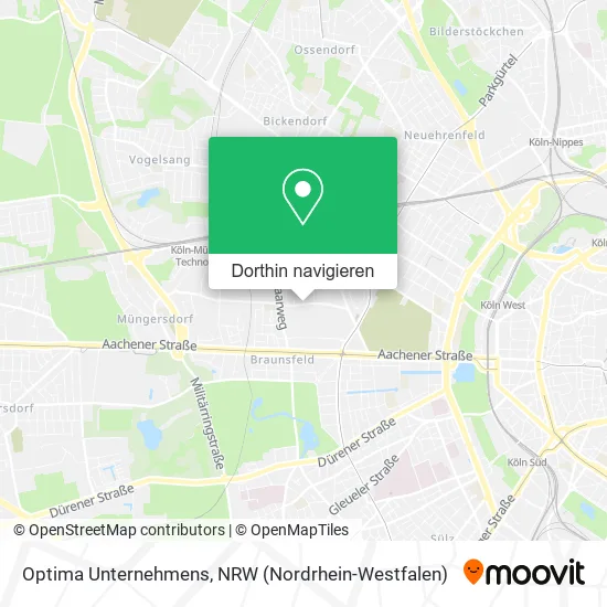 Optima Unternehmens Karte