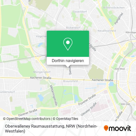 Oberwalleney Raumausstattung Karte