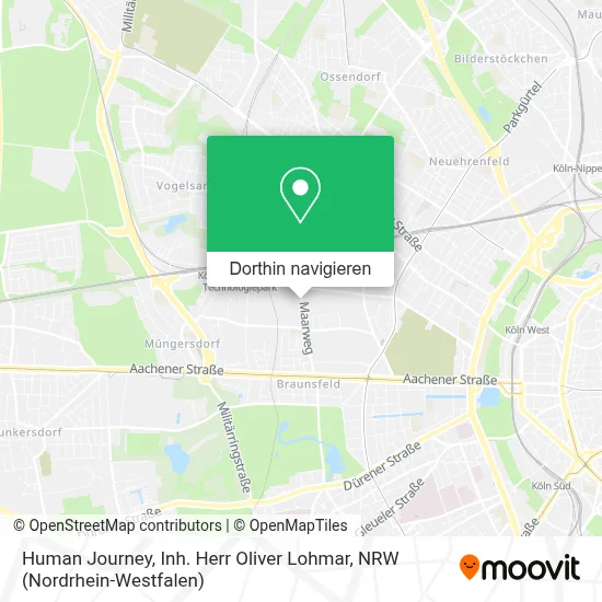 Human Journey, Inh. Herr Oliver Lohmar Karte