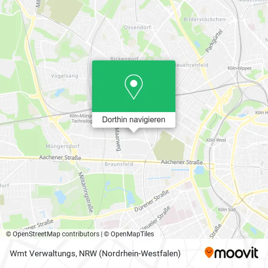 Wmt Verwaltungs Karte