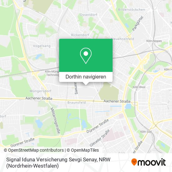 Signal Iduna Versicherung Sevgi Senay Karte