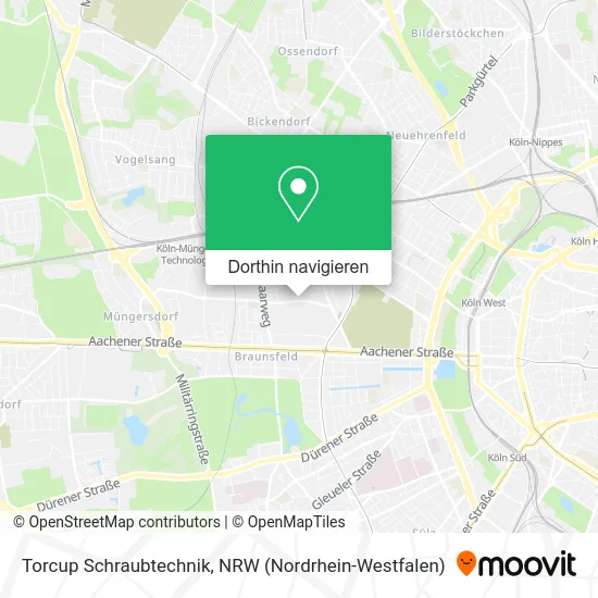 Torcup Schraubtechnik Karte