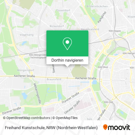 Freihand Kunstschule Karte