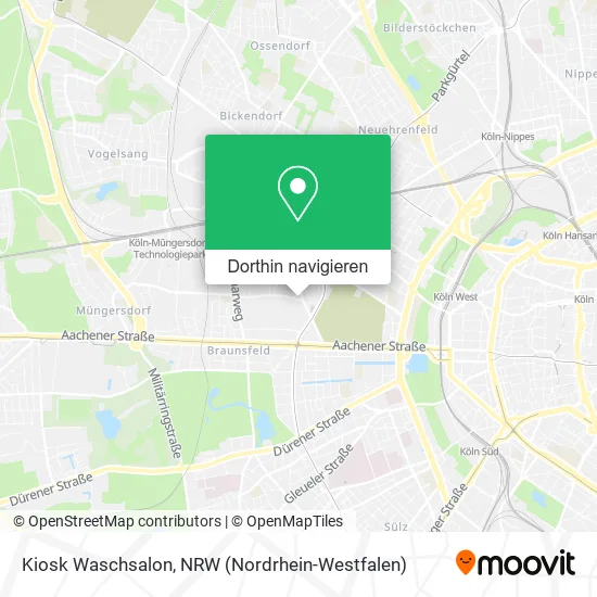 Kiosk Waschsalon Karte