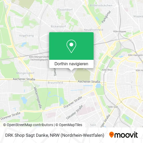 DRK Shop Sagt Danke Karte