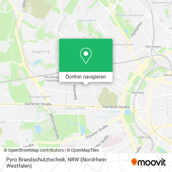 Pyro Brandschutztechnik Karte