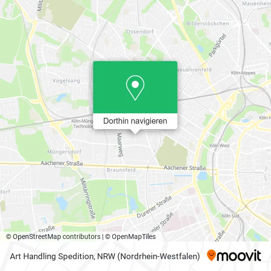 Art Handling Spedition Karte