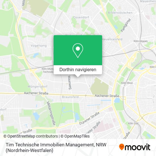 Tim Technische Immobilien Management Karte