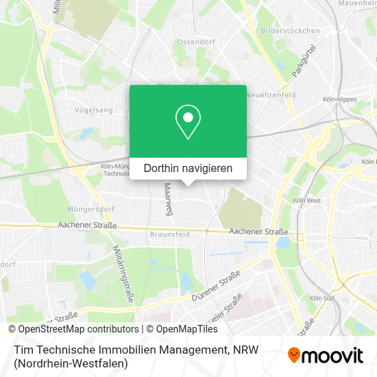 Tim Technische Immobilien Management Karte