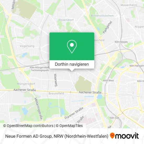 Neue Formen AD Group Karte