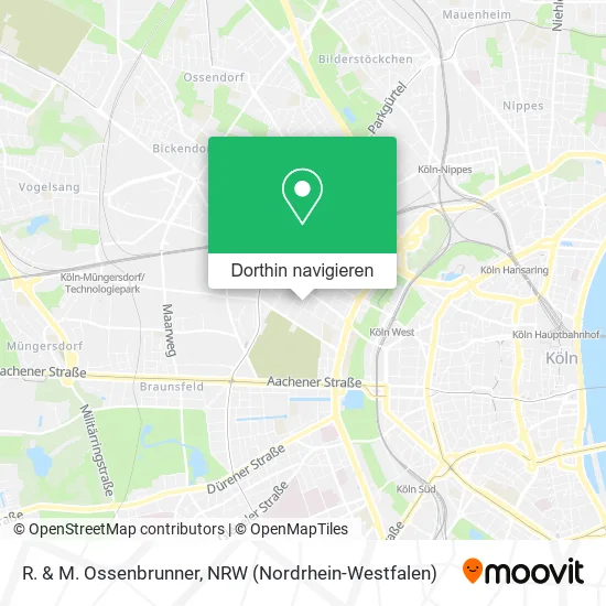 R. & M. Ossenbrunner Karte