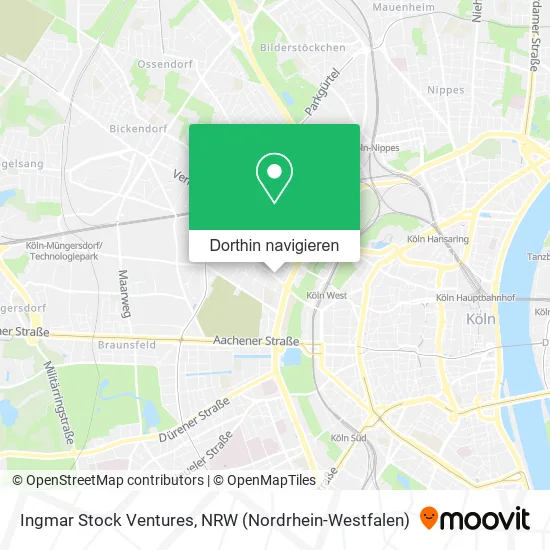 Ingmar Stock Ventures Karte