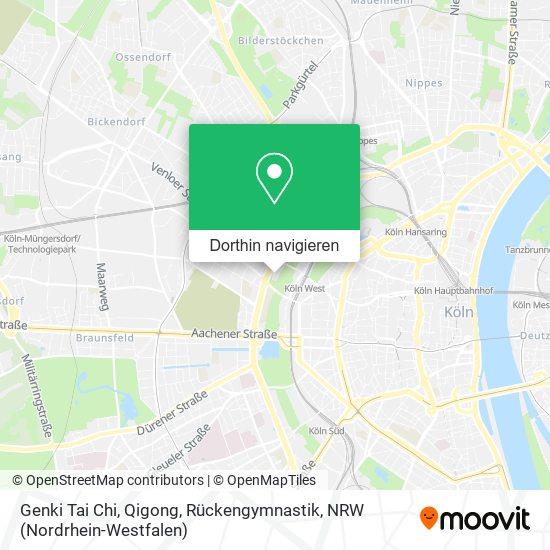 Genki Tai Chi, Qigong, Rückengymnastik Karte