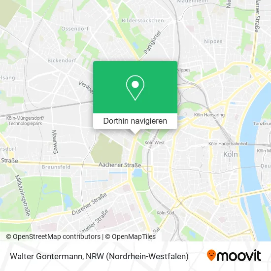 Walter Gontermann Karte