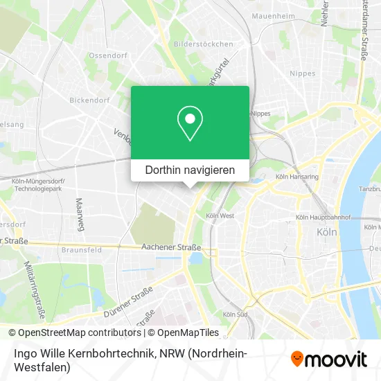 Ingo Wille Kernbohrtechnik Karte