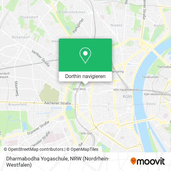 Dharmabodha Yogaschule Karte