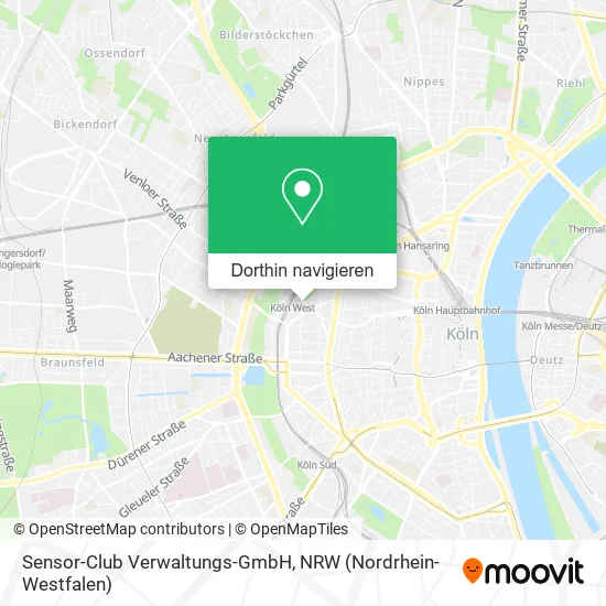 Sensor-Club Verwaltungs-GmbH Karte