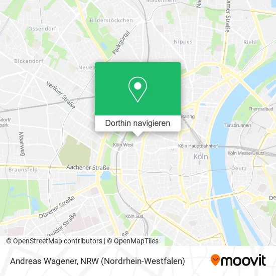 Andreas Wagener Karte