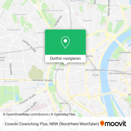 Cowoki Coworking Plus Karte