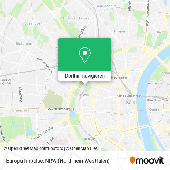 Europa Impulse Karte