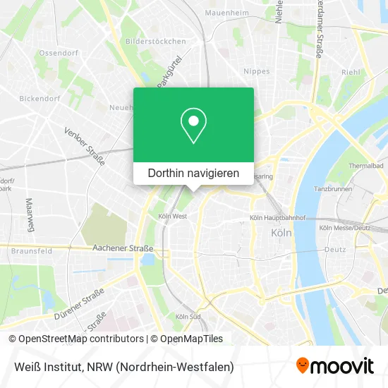 Weiß Institut Karte