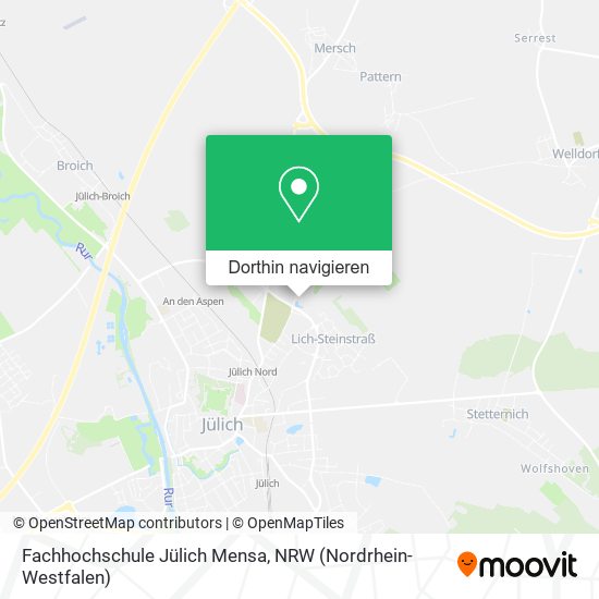 Fachhochschule Jülich Mensa Karte