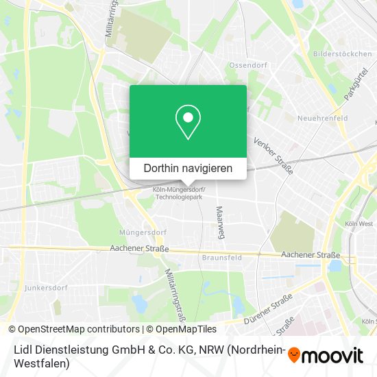 Lidl Dienstleistung GmbH & Co. KG Karte
