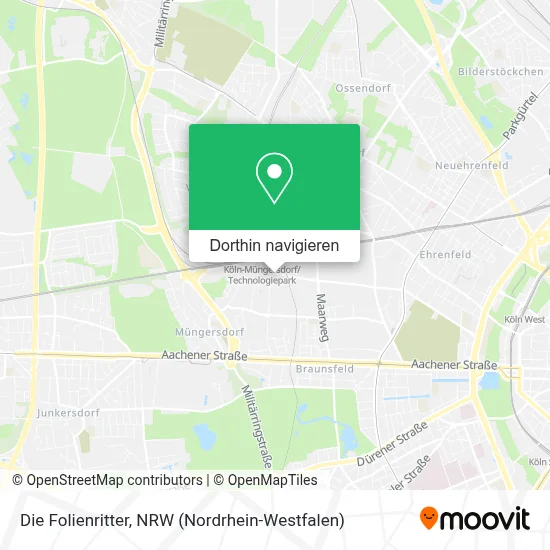 Die Folienritter Karte