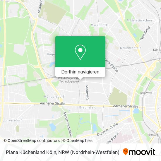 Plana Küchenland Köln Karte