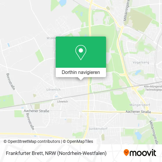 Frankfurter Brett Karte