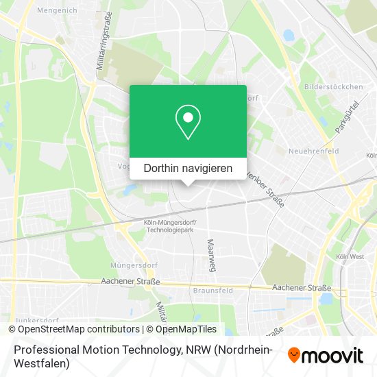 Professional Motion Technology Karte