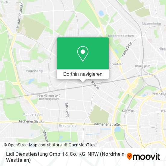 Lidl Dienstleistung GmbH & Co. KG Karte