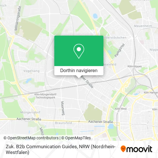 Zuk. B2b Communication Guides Karte