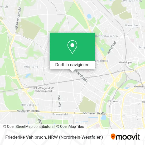 Friederike Vahlbruch Karte