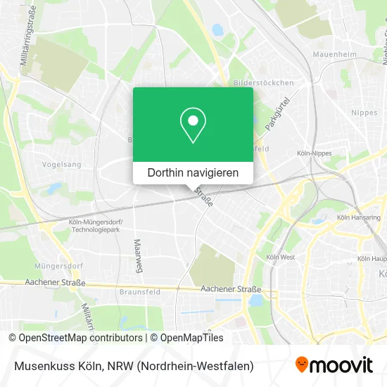 Musenkuss Köln Karte
