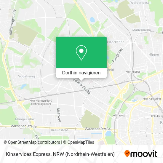 Kinservices Express Karte