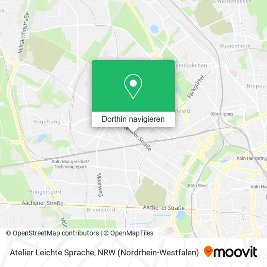 Atelier Leichte Sprache Karte