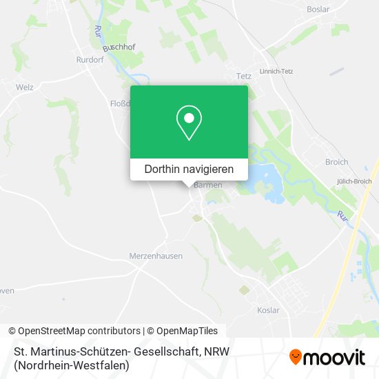 St. Martinus-Schützen- Gesellschaft Karte