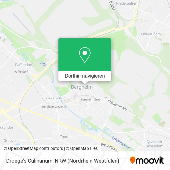 Droege's Culinarium Karte