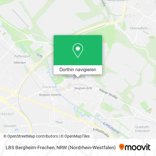 LBS Bergheim-Frechen Karte