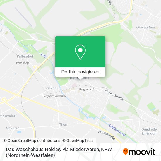 Das Wäschehaus Held Sylvia Miederwaren Karte
