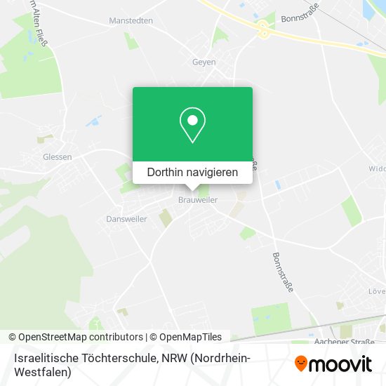 Israelitische Töchterschule Karte