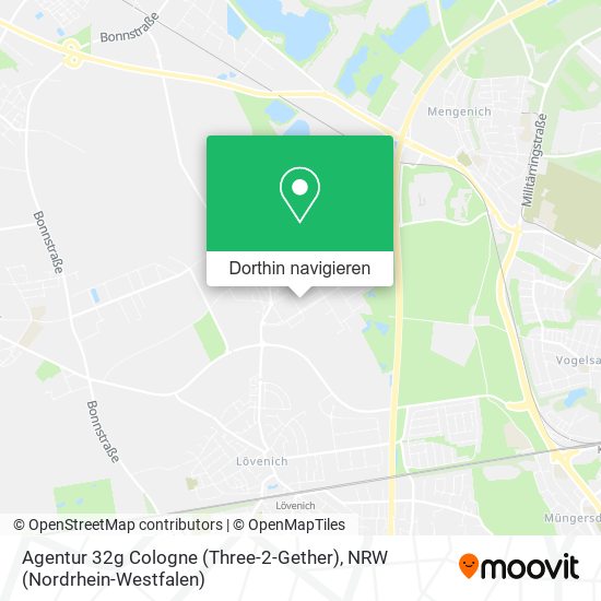 Agentur 32g Cologne (Three-2-Gether) Karte