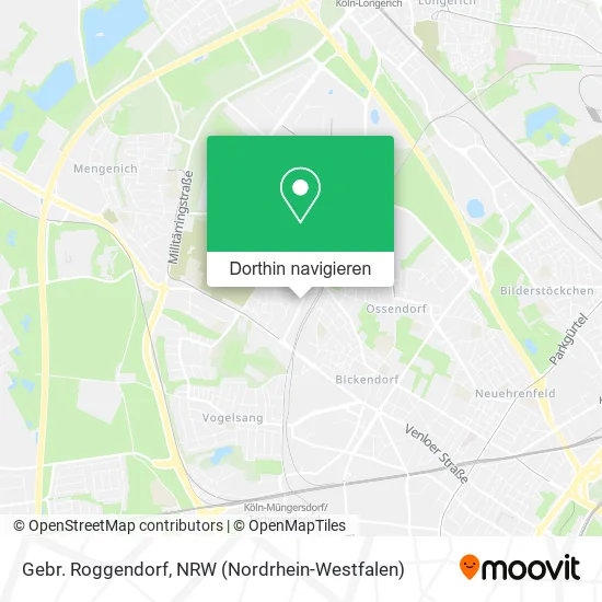 Gebr. Roggendorf Karte