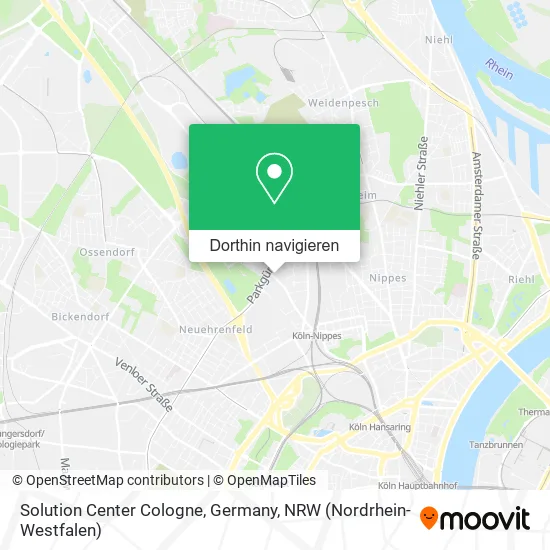 Solution Center Cologne, Germany Karte