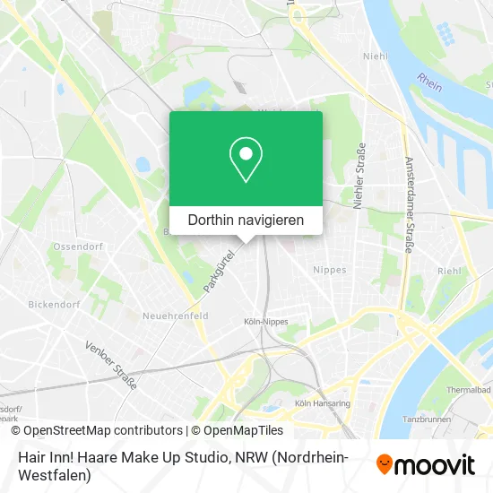 Hair Inn! Haare Make Up Studio Karte