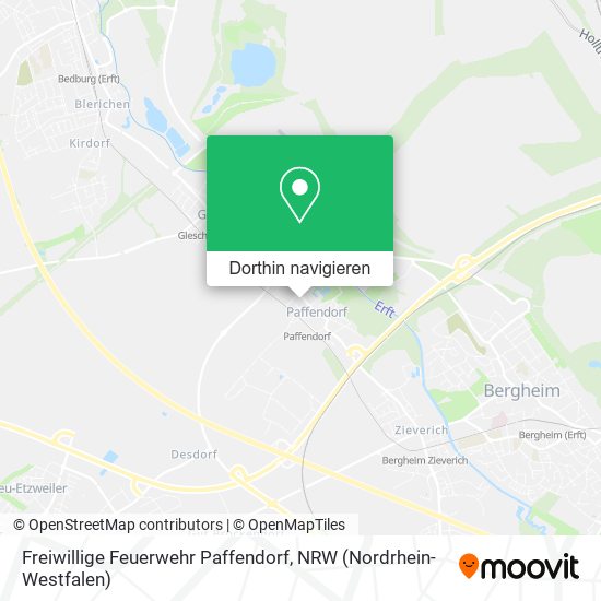 Freiwillige Feuerwehr Paffendorf Karte